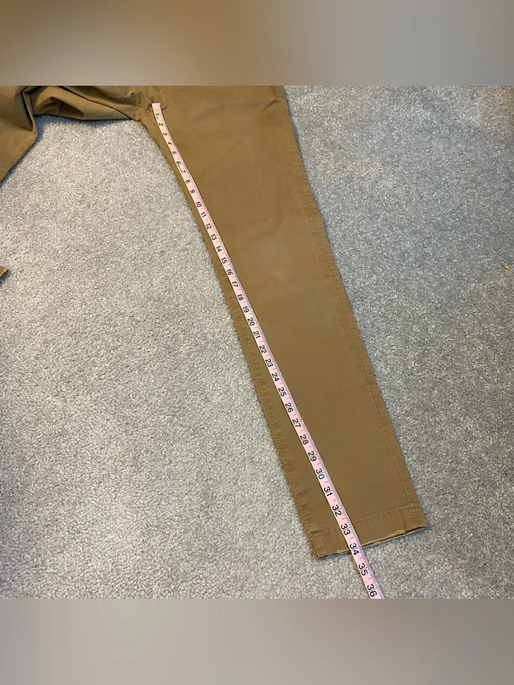 American Eagle NWT Athletic Skinny Lived-in Khakis Flex Mens 30x36
